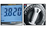 Large backlit LCD display & rotary function knob